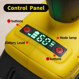 HIFESON Cordless Rivet Gun Tool, 26V Electric Automatic Rivet & Rivet nut Two Functions Professional Kit with 2pcs Battery & Charger (3/16", 5/32", HIFESON