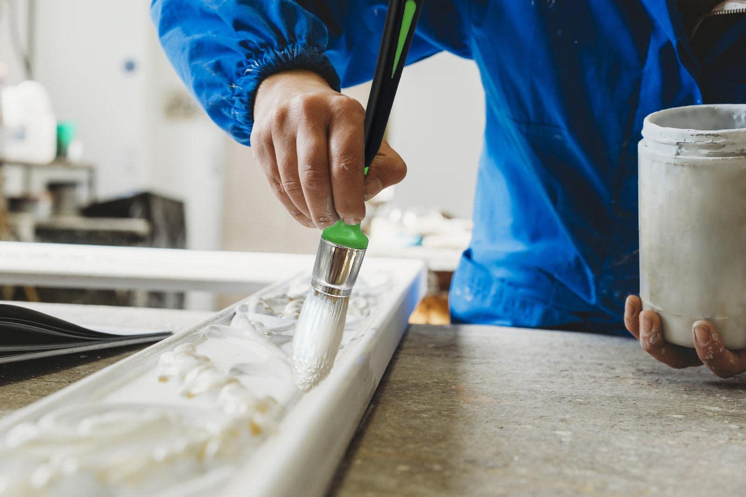 Magimate Small Paint Brushes for Touch Ups, Trim Stain Brushes for Sash, Baseboards, House Wall Corners and Art Application, Multi-Pack of 2 Sizes: Magimate