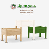 mcombo Raised Garden Bed, 3 Tier Outdoor Wood Elevated Planter Box Kit, Raised Garden Boxes for Vegetables, Herb and Flowers, 72" x 17.7" x 31.5", mcombo