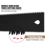 WBJKZJD Folding Saw, 5.5 Inch Small Pocket Hand Saw 11/15TPI Pruning Saw for Smooth and Precise Cuts Flush Cut Saw for Camping Gardening Carpentry WBJKZJD