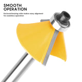 KOWOOD Router Bits Set of 15 Pieces 1/4 Inch Woodwork Tools for Beginners KOWOOD