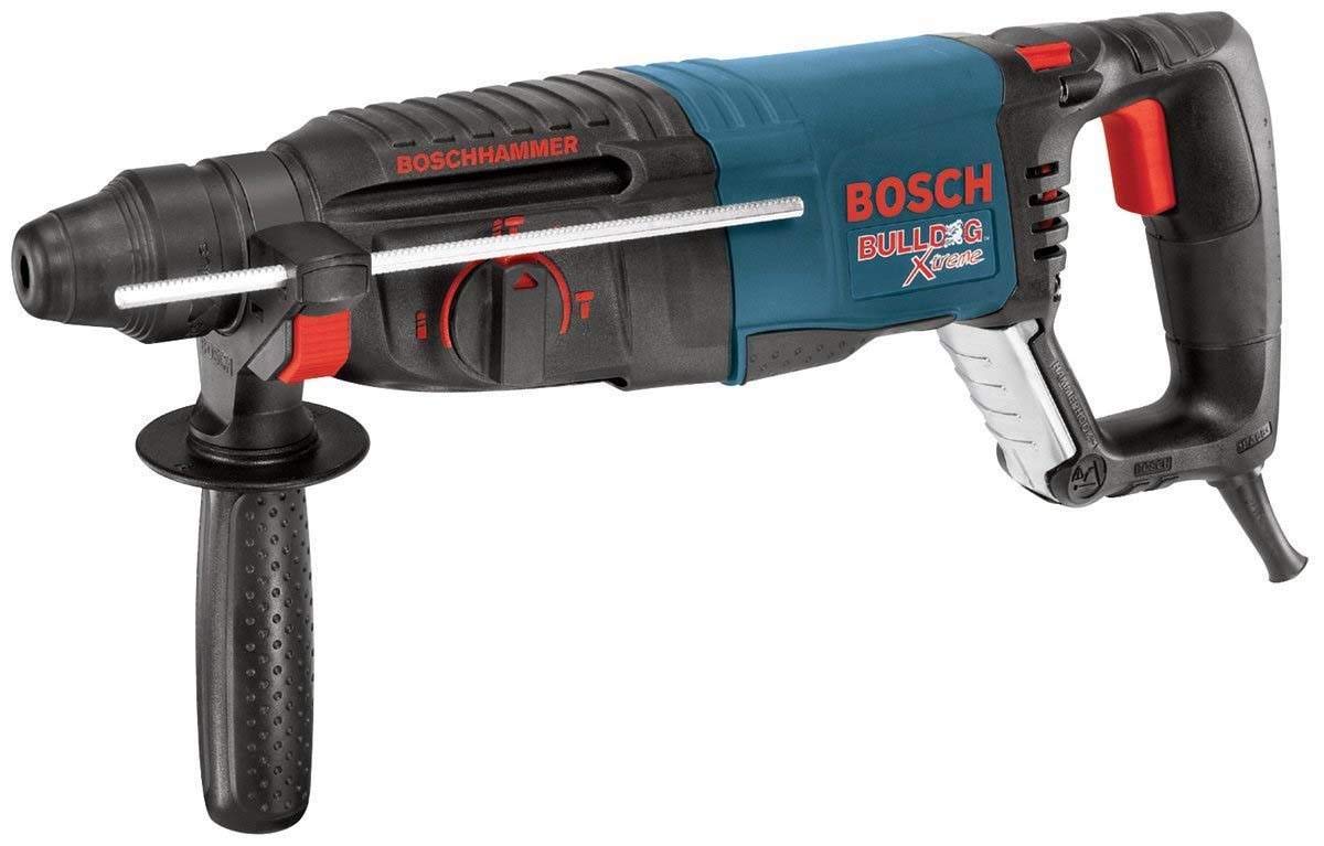 Bosch 11255VSR-RT BULLDOG Xtreme 1-Inch SDS-plus D-Handle Variable-speed Rotary Hammer (Renewed)