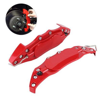 overlay caliper covers overlay caliper covers Calipers and accessories 2Pcs Car Universal Disc Brake Caliper Fake Covers Left amp Right Accessories - WoodArtSupply