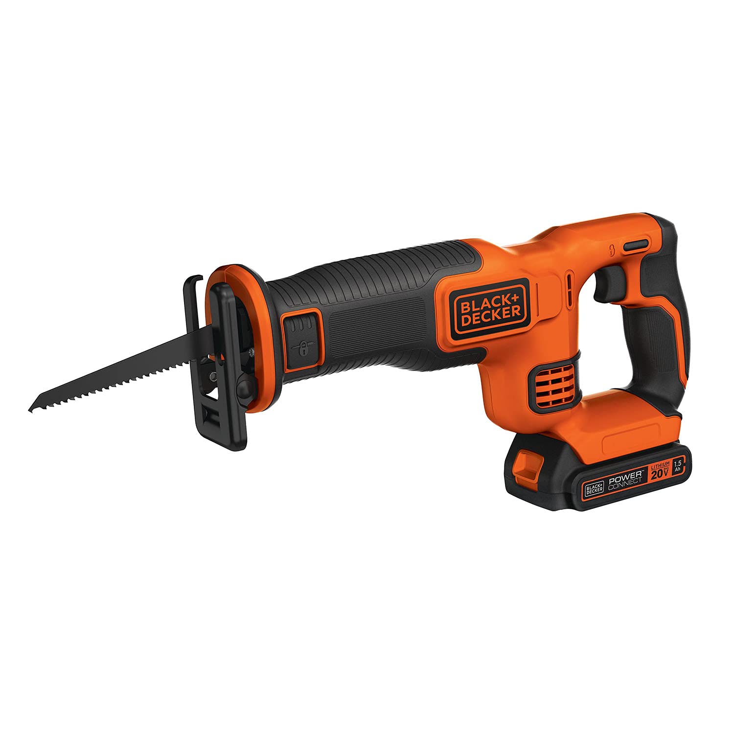 BLACK+DECKER 20V MAX* Cordless Reciprocating Saw Kit (BDCR20C) - WoodArtSupply