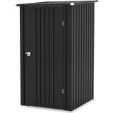 Patiowell 3 x 3 FT Outdoor Storage Shed,Small Garden Tool Storage Shed with Sloping Roof and Single Lockable Door, Outdoor Shed for Backyard Garden Patiowell