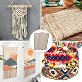 Aemygo 30 Pack Cardboard Weaving Looms, Wide Notch Weaving Loom for Kids, Beginner Square Weaving Boards for Knitting Sewing Crochet Basket Teaching Aemygo