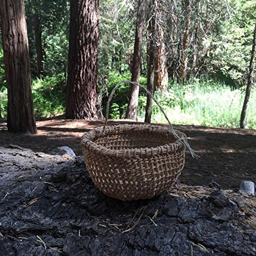 Traditional Craft Kits Twined Basket Kit - Gathering Style - Basket Weaving Kit Set, Basket Making Kit with Basket Weaving Supplies Complete with Traditional Craft Kits