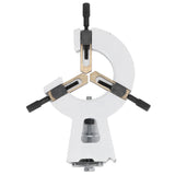 Wood Lathe Steady Rest, Professional Woodturning Steady Rest, Cast Iron Metal Lathe Stabilizer for WM‑210, for 8in x 16in Mini Lathe Machine Center BTER