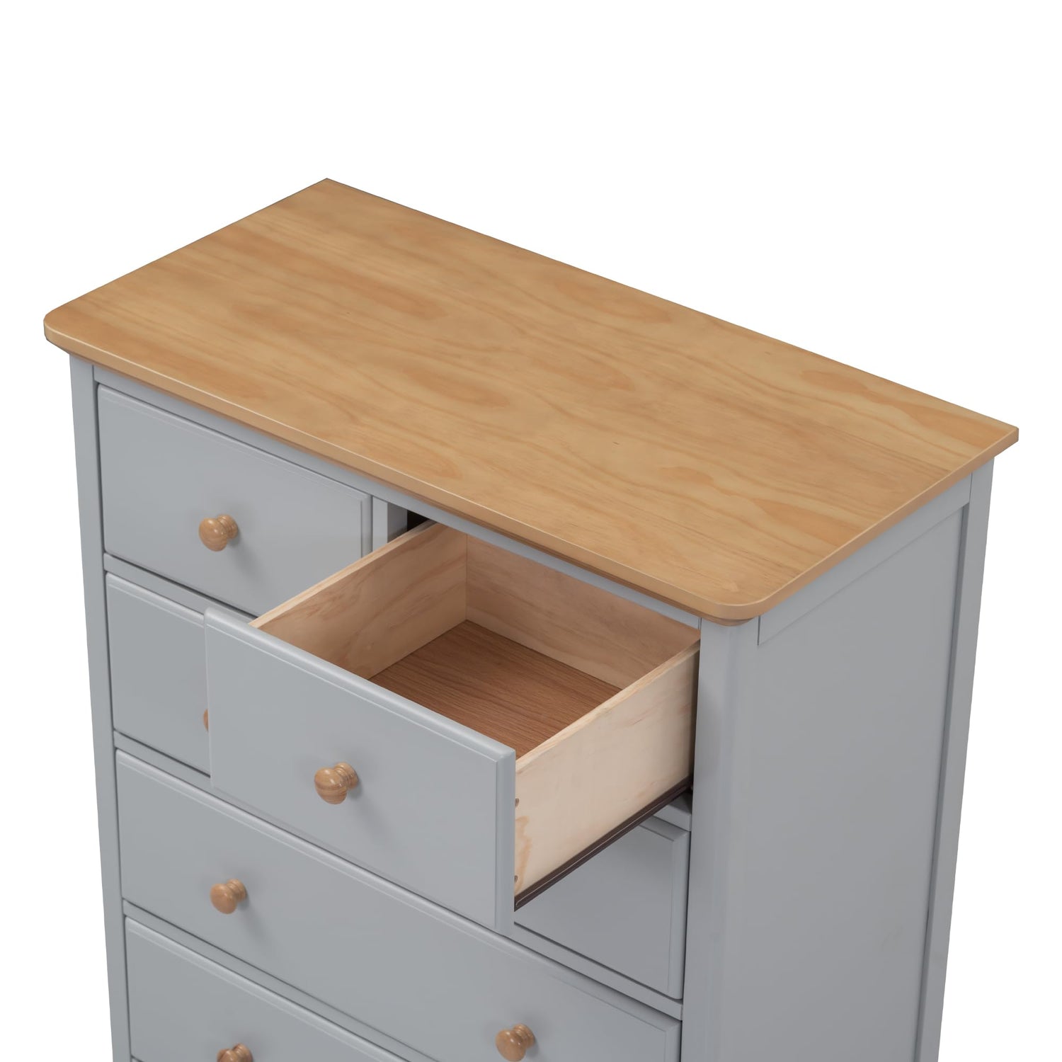 Merax 3 Pieces Queen Bedroom Furniture Set, Wood Bedroom Set with Queen Size Storage Platform Bed, 3- Drawer Nightstand and 6-Drawer Storage Chest Merax