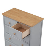 Merax 3 Pieces Queen Bedroom Furniture Set, Wood Bedroom Set with Queen Size Storage Platform Bed, 3- Drawer Nightstand and 6-Drawer Storage Chest Merax