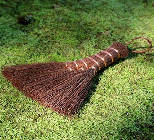 KAKURI Bonsai Broom Brush Large 6.3" Professional Gentle Big Broom, Japanese Bonsai Tool KAKURI
