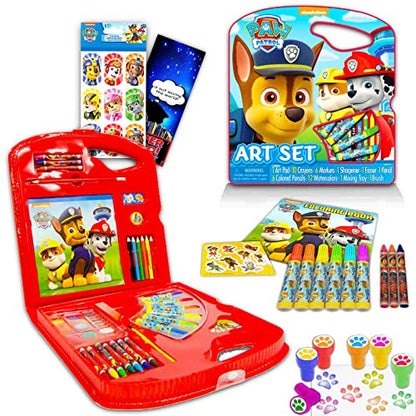 Nick Jr Paw Patrol Coloring Book Super Set for Kids - Paw Patrol Superhero Travel Activity Books with Stickers, Games, Puzzles, and More | Paw Patrol - WoodArtSupply