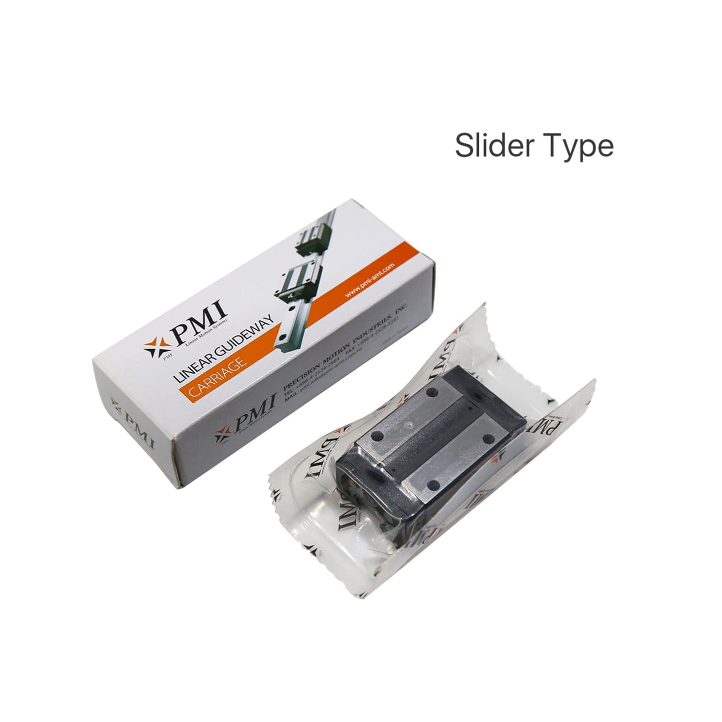 Cloudray CO2 Laser Cutting Machine Universal Metal Parts PMI Linear Guideway Carriage MSB-15-S - WoodArtSupply