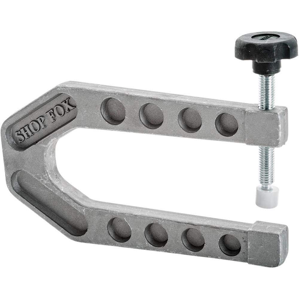 Shop Fox D2804 6-Inch Aluminum Deep Reach C-Clamp - WoodArtSupply