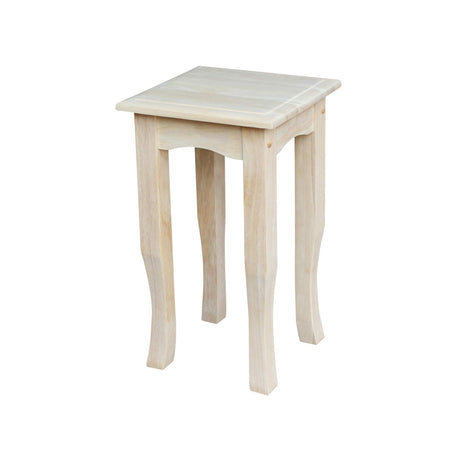 International Concepts 21-Inch Tea Table, Unfinished IC International Concepts