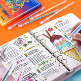 Dyvicl Dual Metallic Gel Pen, Liquid Glitter Iridescent Gel Pen for Adult Coloring, Doodling, Drawing, Scrapbooking, Card Making, Illustrations, Dyvicl