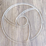 Round Spiral 4 Pockets Valet Tray Router Template, Router Jig, Woodworking Template, Craft Template Phocaea