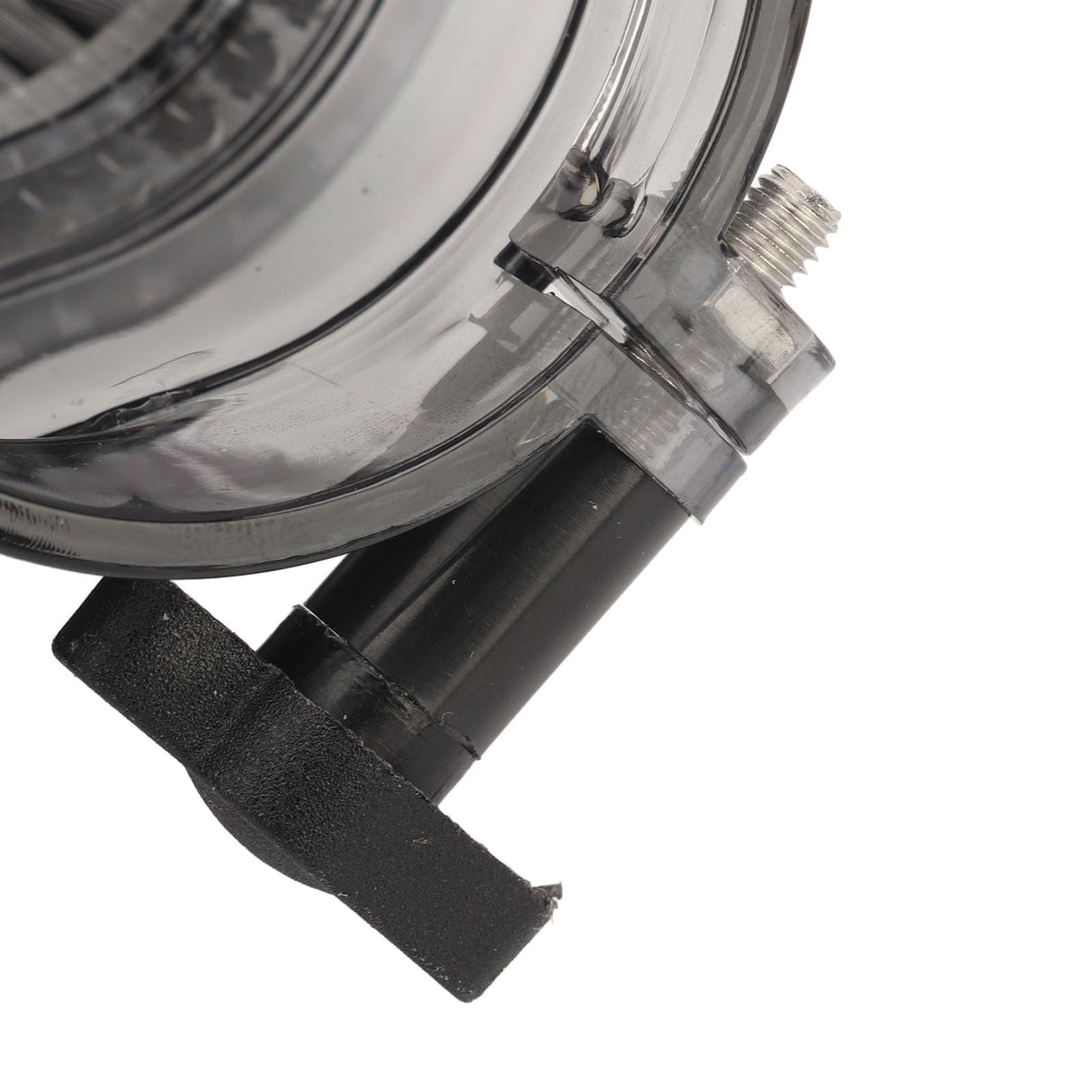 CNC Router Dust Shoe for 52mm Spindle Motors, Clear CNC Dust Boot with 38mm Hose Diameter for 52mm Spindle Motors and Router Pomya