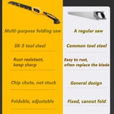 MEPEREZ professional Pruning saw, 20 inches folding portable wood cutting handsaw, adjustable foldable ourdoor survival hand saw, Japanese straight MEPEREZ