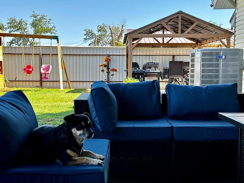 Domi 12’x14’ Hardtop Gazebo Outdoor Aluminum Gazebo with Galvanized Steel Gable Roof for Lawn and Garden(Wood-Looking) domi outdoor living