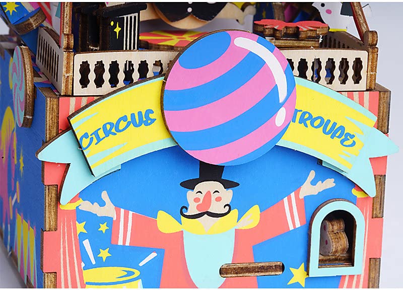 ROBOTIME 3D Wooden Puzzle, Amusement Park ROBOTIME