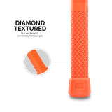 NEIKO 02848A 3 LB Dead Blow Hammer, Neon Orange | Unibody Molded | Checkered Grip | Spark and Rebound Resistant Neiko