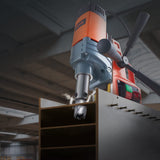 VEVOR Mag Drill Press, 1.6" Boring Diameter, 2922lbf Power Magnetic Drill with Twist Drill Chuck, 11Pcs Drill Bits, Magnetic Drill Press for Metal VEVOR