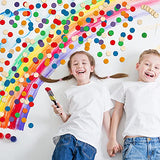 200 Pieces Unfinished Blank Wood Circle Pendants Round Disc Circle Wood Pieces Round Wooden Disk with Hole Small Wooden Pendant for Craft Decoration Jetec