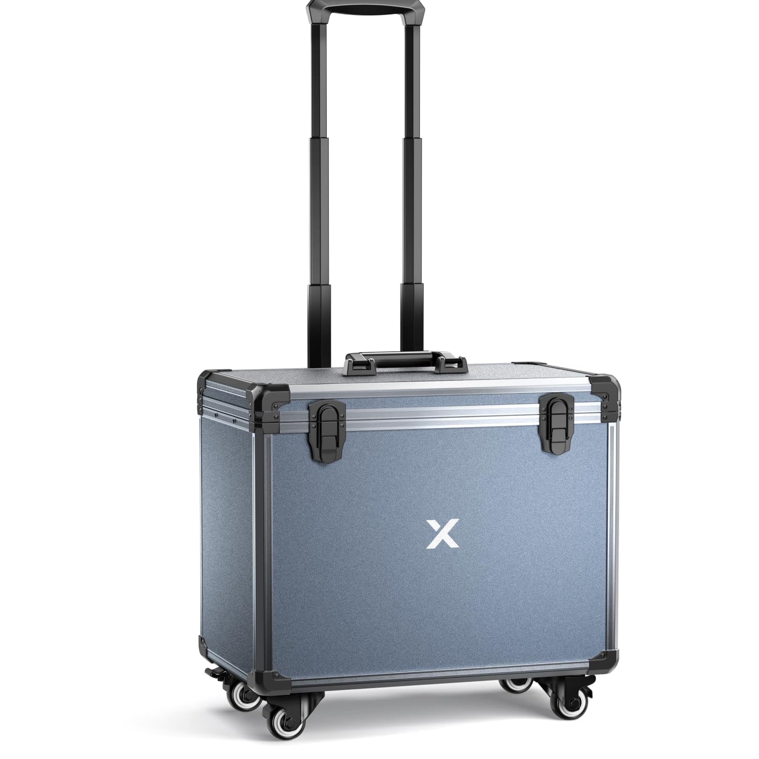 xTool F1 Rolling Hard Case for F1 Craftshow, Shockproof Shell and Embedded Foam Protect F1 Laser Machine, Retractable Handle and Omni-directional xTool