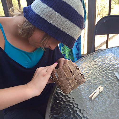 Traditional Craft Kits Beginner Coil Basket Kit - Complete Basket Weaving Kit Set, 6 Basket Making Kit with Basket Weaving Supplies, Complete with Traditional Craft Kits