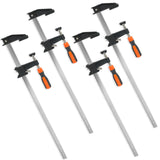 Woodworking Clamps,ACOSEA 4-Pack 36 Inch Long Bar Clamps Heavy Duty Adjustable and Release Quickly,Wood Clamps Throat Depth 2.5 Inch Clamps Force 600 ACOSEA