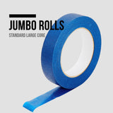 Lichamp 10-Piece Blue Painters Tape 1 inch, Blue Masking Tape Bulk Multi Pack, 1 inch x 55 Yards x 10 Rolls (550 Total Yards) Lichamp
