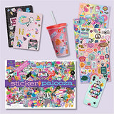 Craft-tastic — Sticker Palooza — 1500+ Cute & Trendy Stickers for Kids and Teens — Decorate Notebooks, Phones, Laptops, and More! Craft-tastic