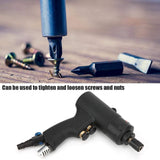 Pneumatic Screwdriver, 8H Industrial Grade Gun Type Impact Air Screwdriver with Environmental Protection for Furniture Assembly Fafeicy