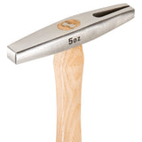 ESTWING Sure Strike Tack Hammer - 5 oz Forged Steel Head with Magnetic Face & Hickory Wood Handle - MRWT Estwing