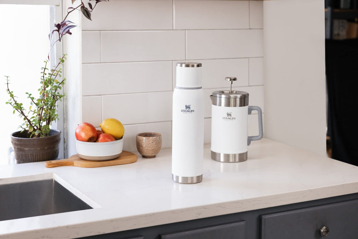 STANLEY Adventure To Go Insulated Travel Tumbler - 1.1QT - Leak-Resistant Stainless Steel Insulated Bottle with Insulated Cup Lid and Splash-Free STANLEY