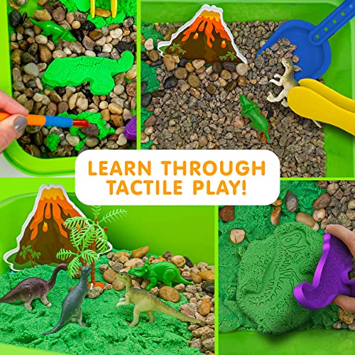 Made By Me Explore + Create Dino Galaxy Sensory Bin, Fun Sensory Bins for Toddlers 3+, All-in-One Tactile Sensory Toys, Learn Through Play Toys, Made By Me
