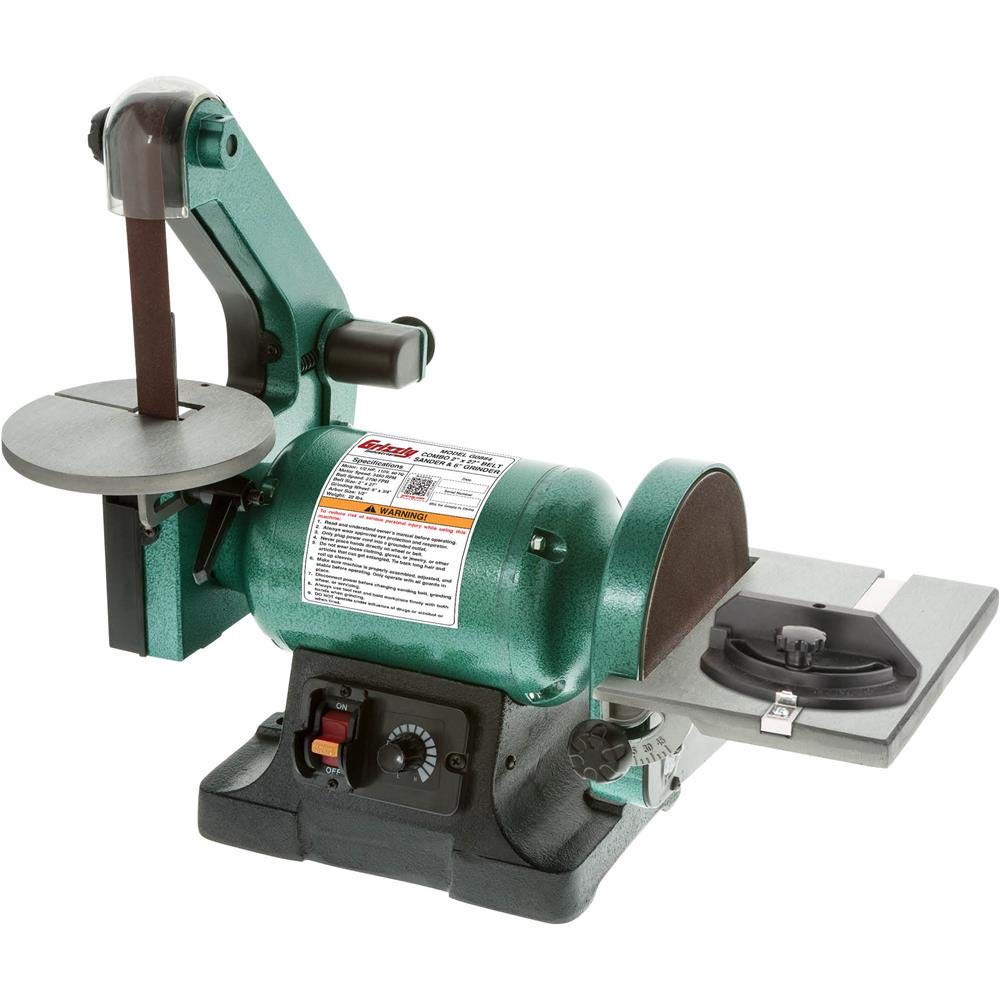 Grizzly Industrial G0864 - Variable-Speed 1" x 30" Belt/ 6" Disc Sander Grizzly Industrial