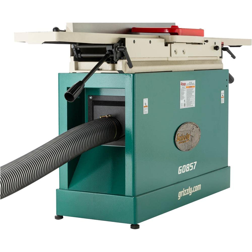 Grizzly Industrial G0857-8" x 76" Parallelogram Jointer with Mobile Base - WoodArtSupply