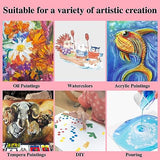 ESRICH Canvas Boards for Painting 8x10in,28 Pack Bulk Canvases for Painting - 100% Cotton Canvas Panels for Oil, Acrylic & Watercolor Painting. ESRICH