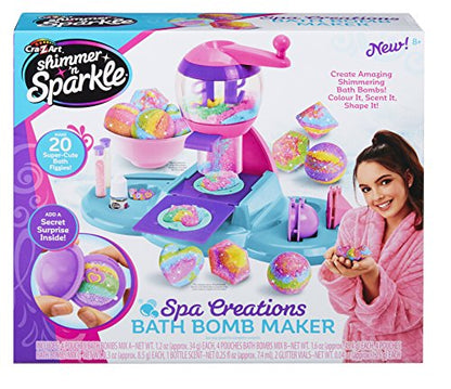 Cra-Z-Art Shimmer and Sparkle Spa Creations Ultimate Bath Bomb Maker Fashion Craft Kits