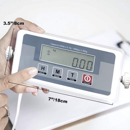 ANGEL USA Medical High Precision Physician Digital Scale, Body Weight Doctor Weighing Balance Health Fitness - WoodArtSupply