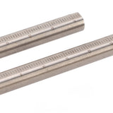 Dioche Adjustable Mortise Gauge, Woodworking Marking Gauge, Dual Rod Draw Line Stainless Steel Mortise Gauge for Metal Wood Ceramic Tile, Approx Dioche