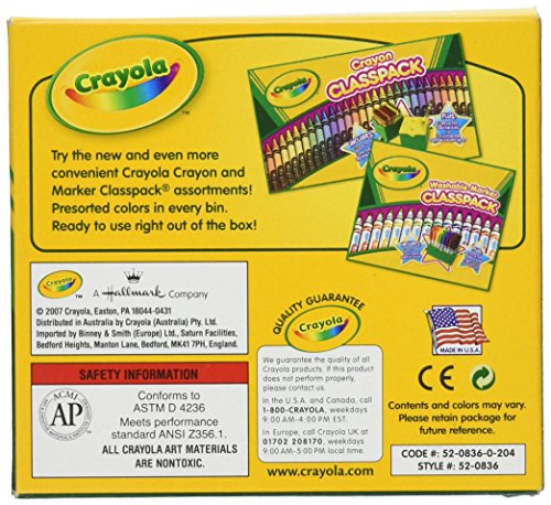 Crayola Crayons, Black, Single Color Crayon Refill, 12 Count Bulk Crayons, School Supplies Crayola