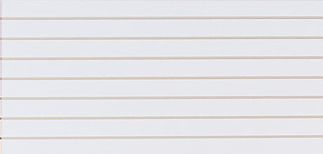 SSWBasics 4ft x 2ft Horizontal White Slatwall Panels Easy Organizer (24"H x 48"L) - Pack of 2 - Streamline Your Space with Effortless Retail SSWBasics