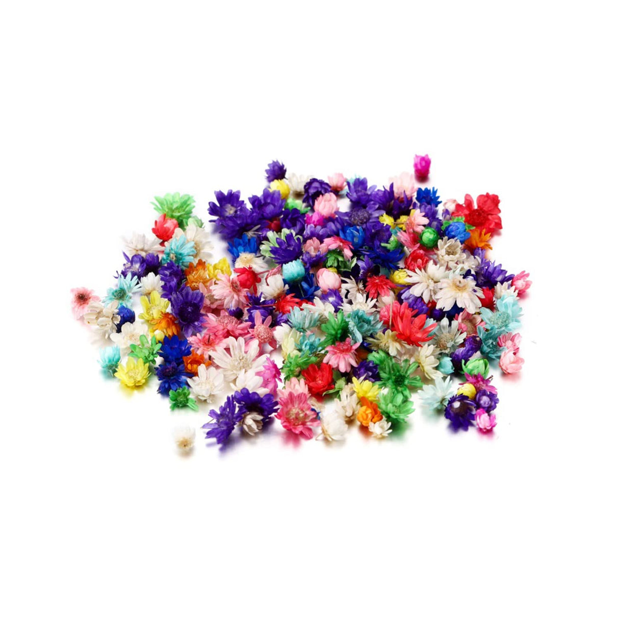 AGCFABS 1 Box Real Dried Flower Resin Mold Fillings UV Expoxy Flower Natural Little Star Flower Head Crystal Epoxy Filler for Epoxy Resin Molds AGCFABS