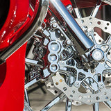 Arlen Ness Front Left 6 Piston Caliper for 11.8" Rotors Chrome 02-214 Arlen Ness