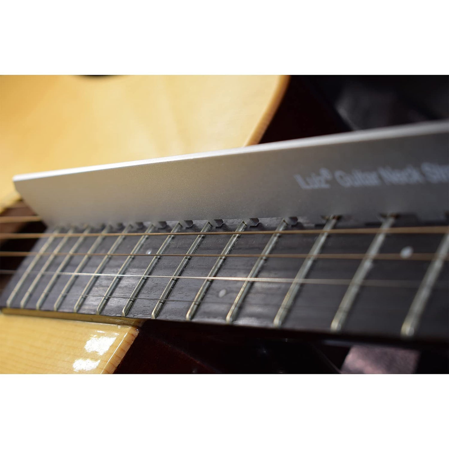 iLuiz Guitar Neck Notched Straight Edge Luthiers Tool for Gibson Fender and Most of Guitar Fretboard and Frets iLuiz