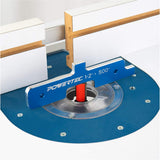 POWERTEC 7pc Set Router Table Setup Bars, Aluminum Setup Blocks Height Gauge Set for Table Saw, Band Saw Accessories, Woodworking | 3-Gauges-in-One, POWERTEC