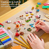 Polymer Clay, Shuttle Art 57 Colors Oven Bake Modeling Clay, Creative Clay Kit with 19 Clay Tools and 10 Kinds of Accessories, Non-Toxic, Non-Sticky, Shuttle Art